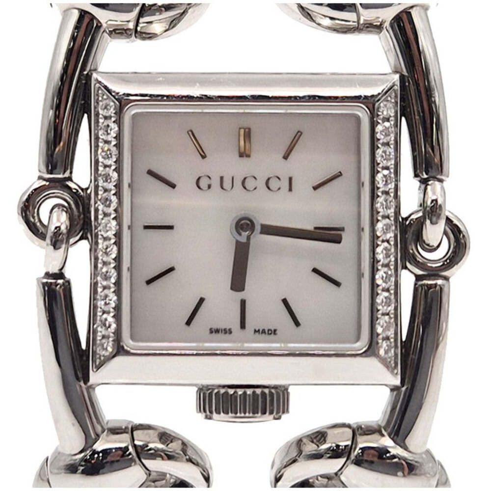 Gucci Steel Diamond Signoria Watch #352166F64B